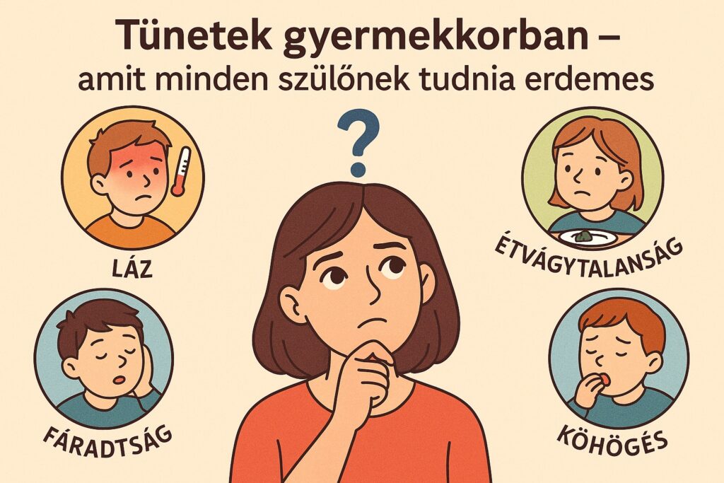 Tünetek gyermekkorban. A gyermekkori tünetek felismerése nem mindig egyszerű