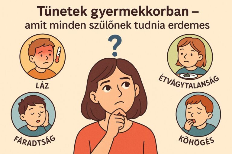 Tünetek gyermekkorban. A gyermekkori tünetek felismerése nem mindig egyszerű