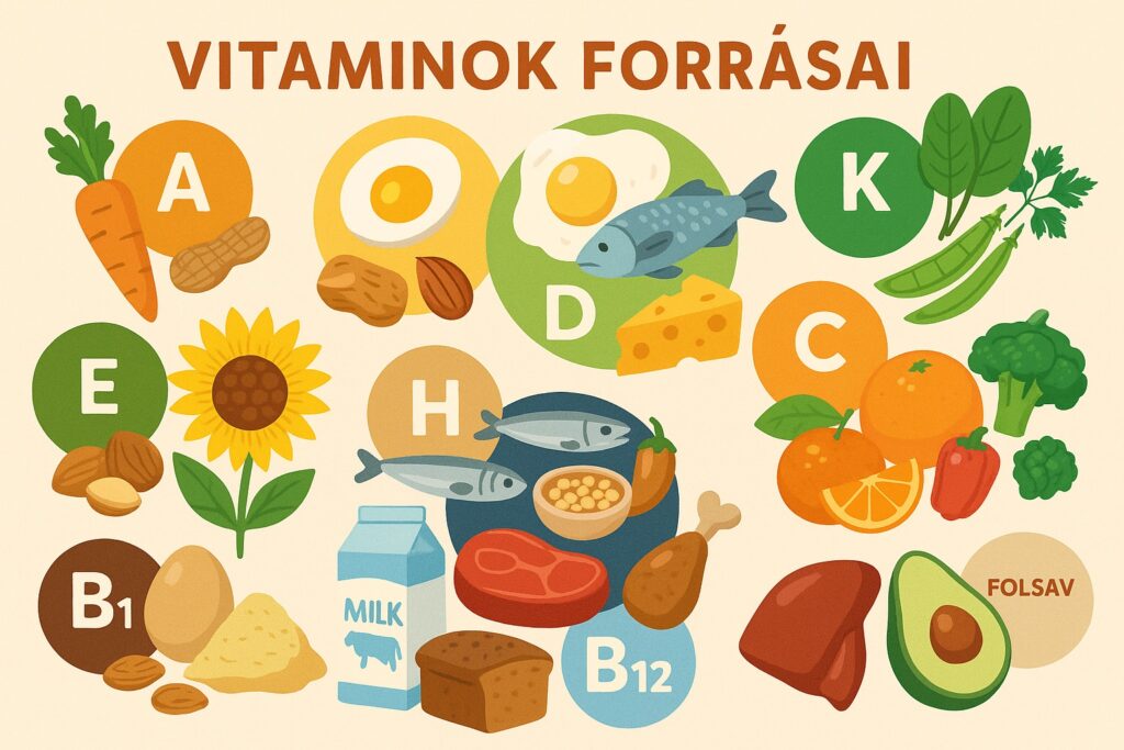 vitaminok forrásai