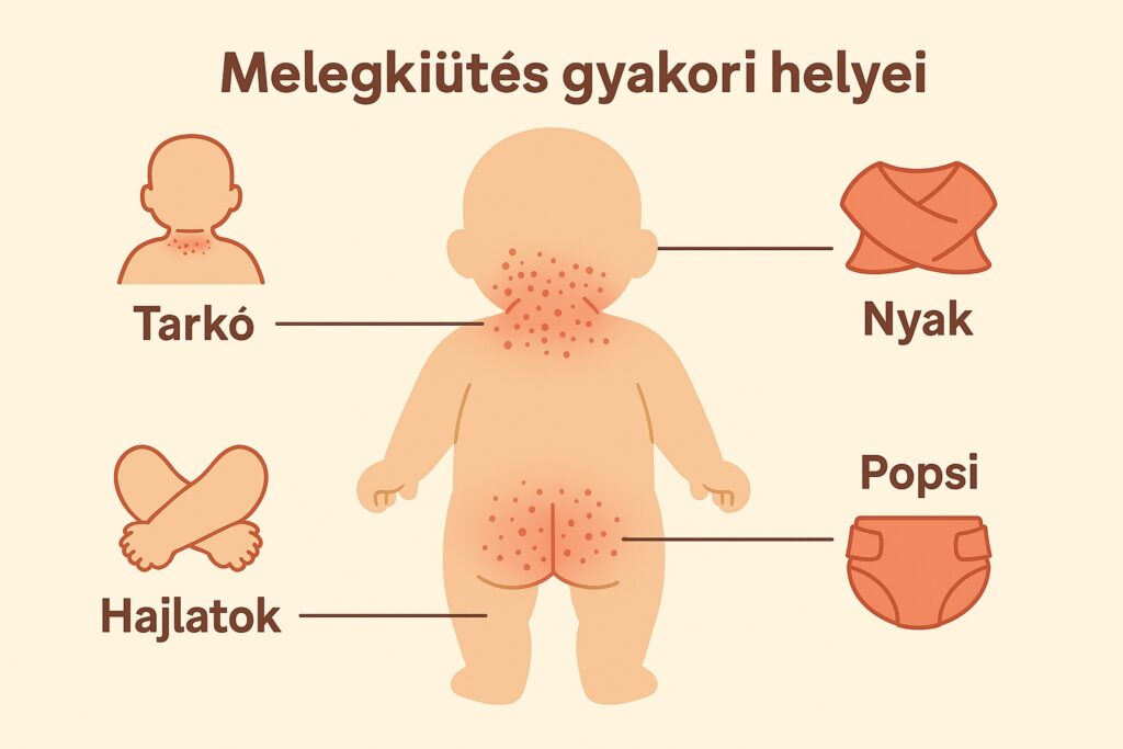 Melegkiütés gyermekeknél – okai, tünetei és kezelése